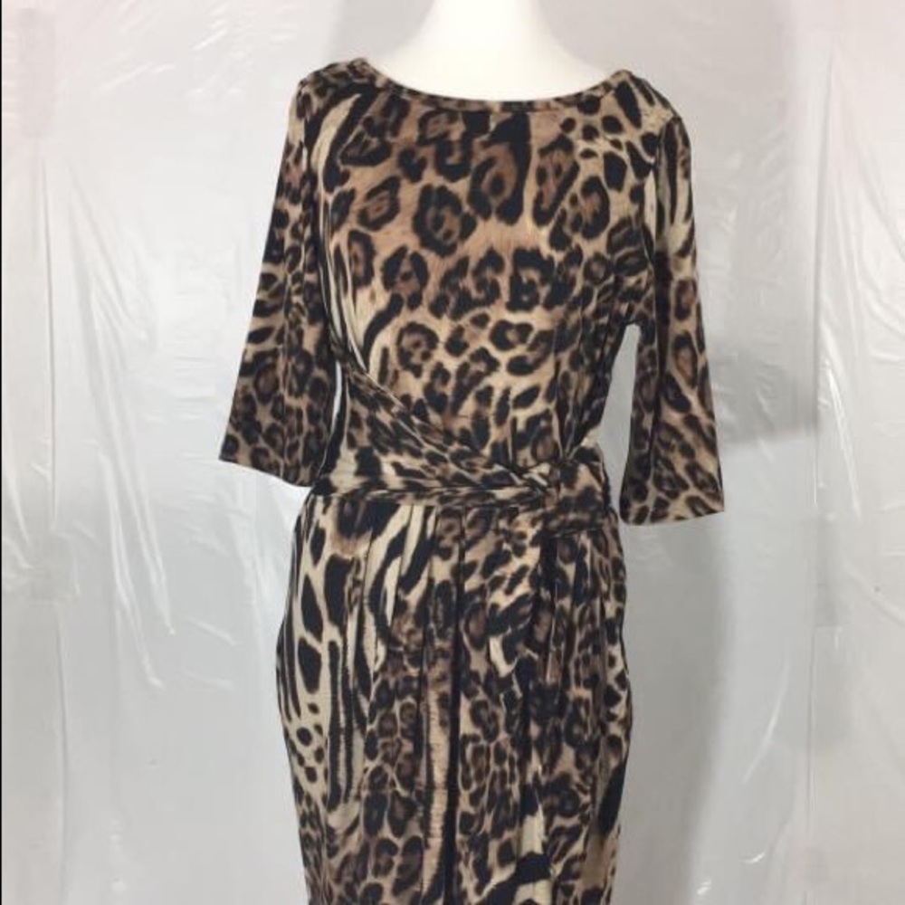 Karen Kane Leopard Print Dress